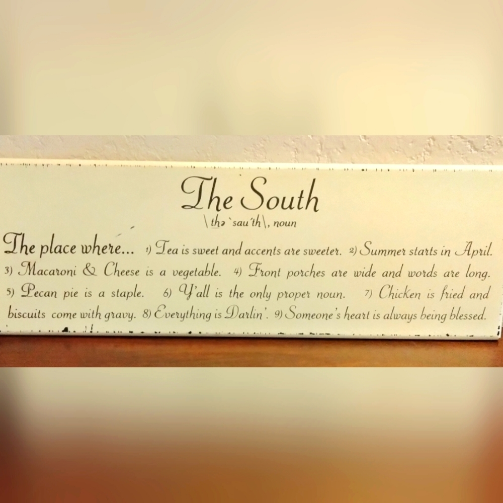 'The South' Wall Decor